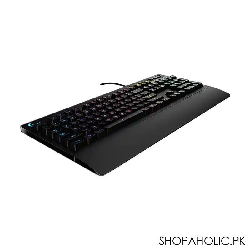 Logitech Light Sync RGB Gaming Keyboard, Black, G213 - Image 3