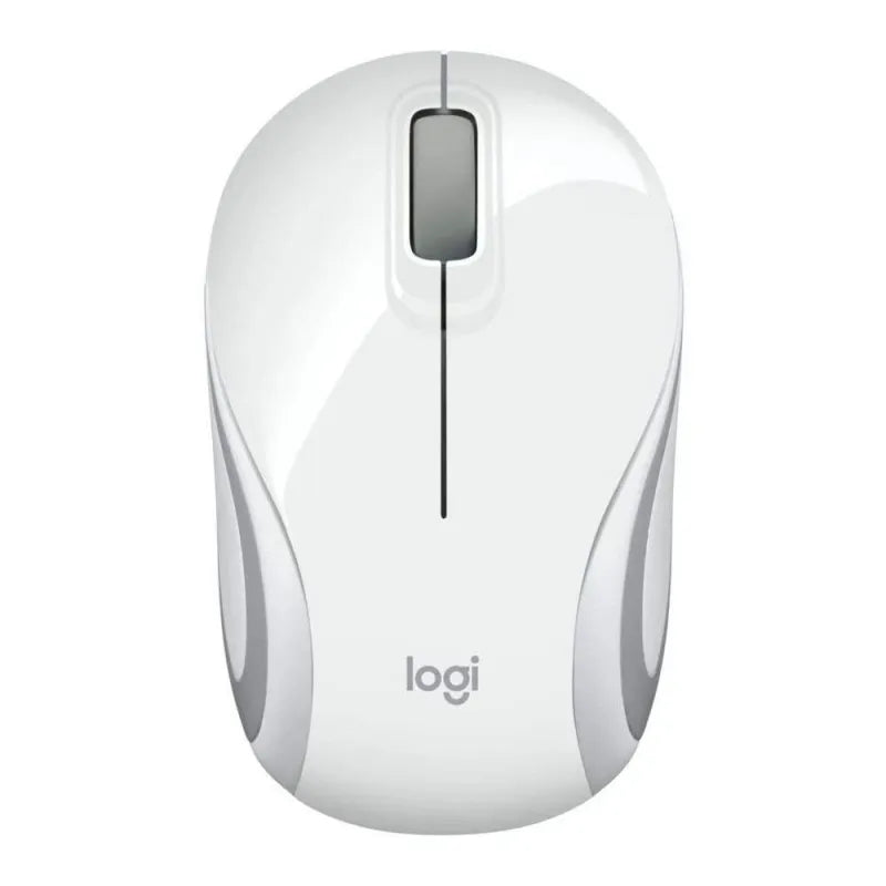 logitech m187 wireless mouse, white/grey image4