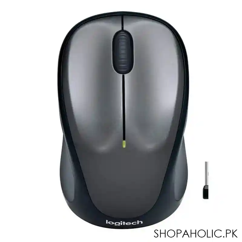 logitech m235 wireless mouse, black image2