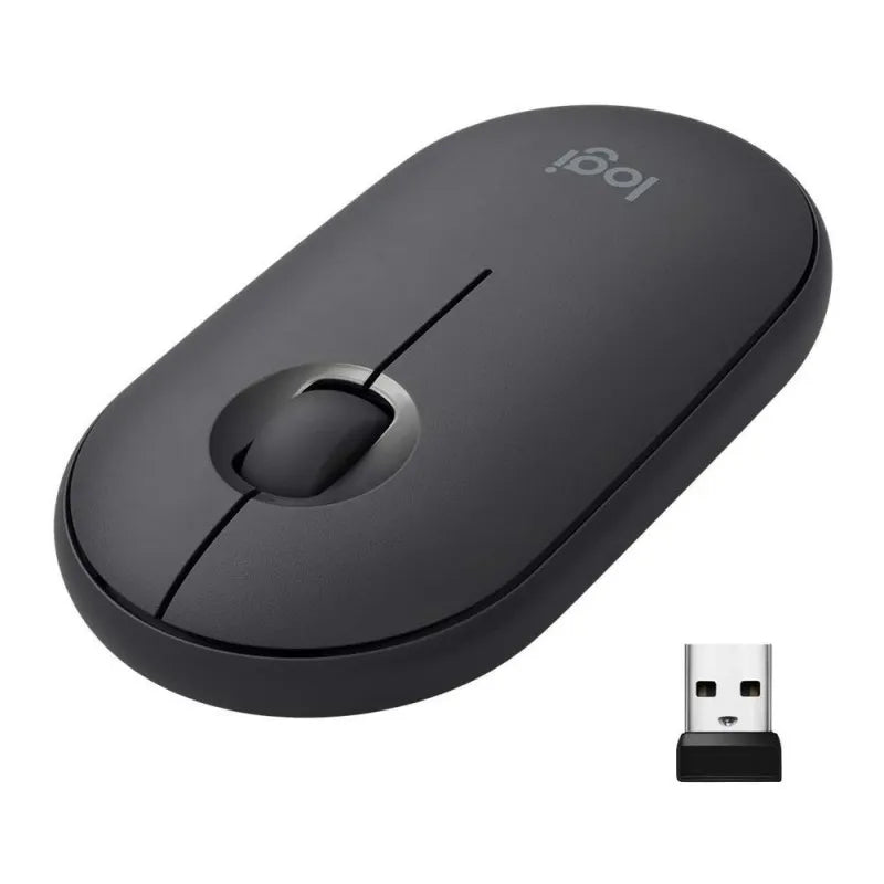 logitech m350 pebble wireless mouse, black image2