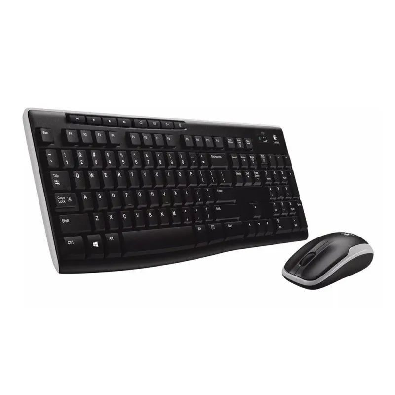 logitech mk270r wireless combo keyboard + mouse, black image2