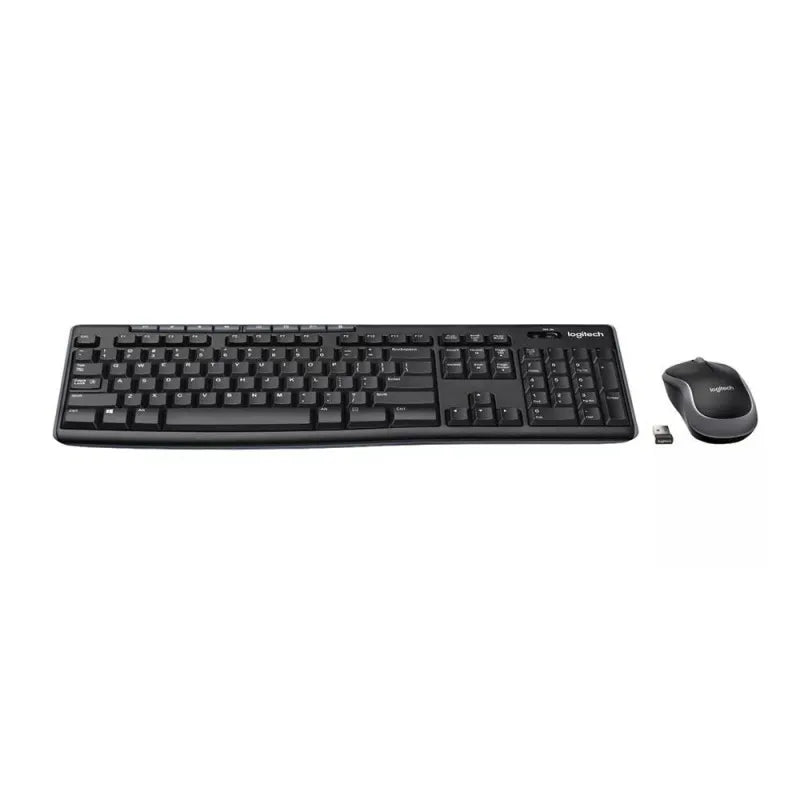 logitech mk270r wireless combo keyboard + mouse, black main image