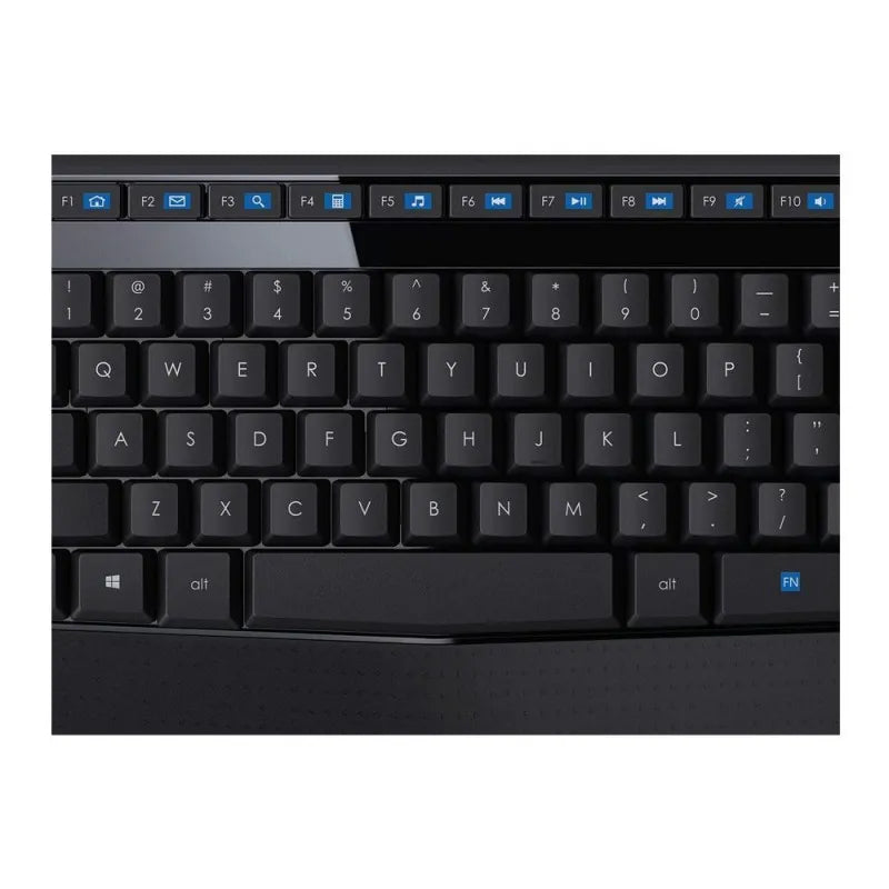 logitech mk345 wireless combo keyboard + mouse, black image3