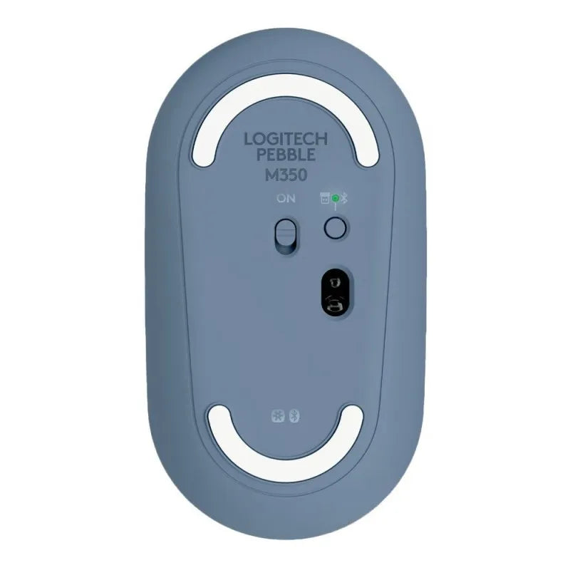 logitech pebble wireless mouse, blue berry, m350 image3