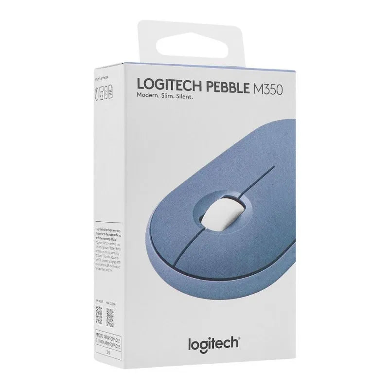 logitech pebble wireless mouse, blue berry, m350 image5