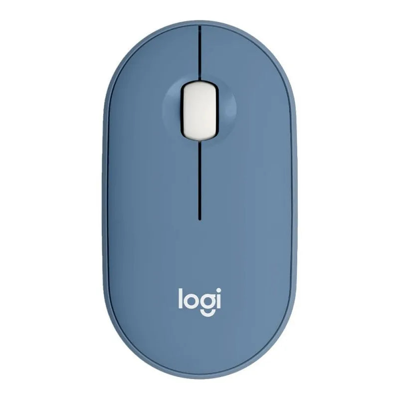 logitech pebble wireless mouse, blue berry, m350 main image