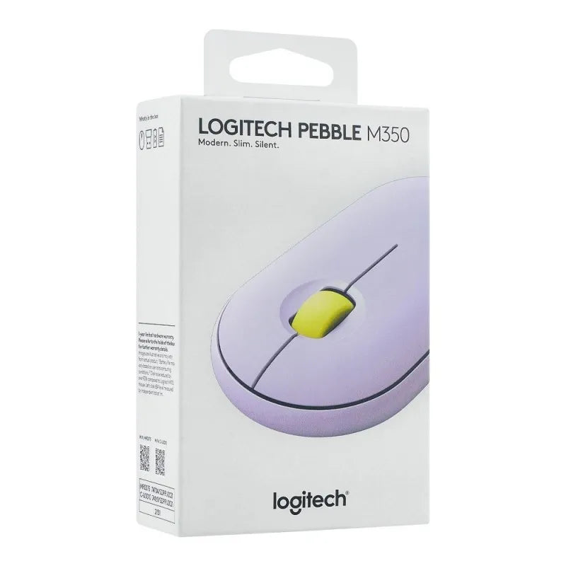 logitech pebble wireless mouse, lavender, m350 image5