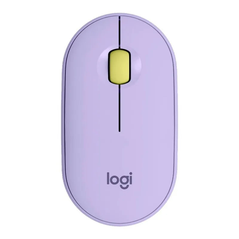 logitech pebble wireless mouse, lavender, m350 main image