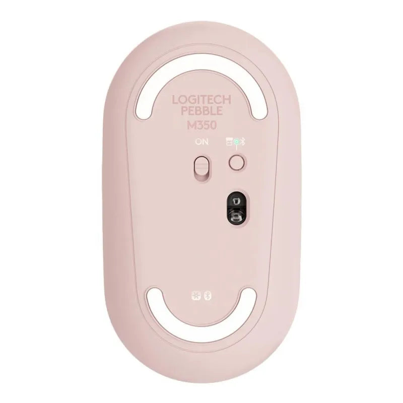 logitech pebble wireless mouse, pink, m350 image3