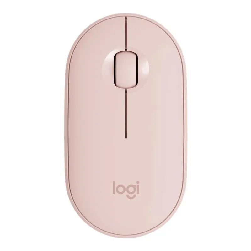 logitech pebble wireless mouse, pink, m350 main image