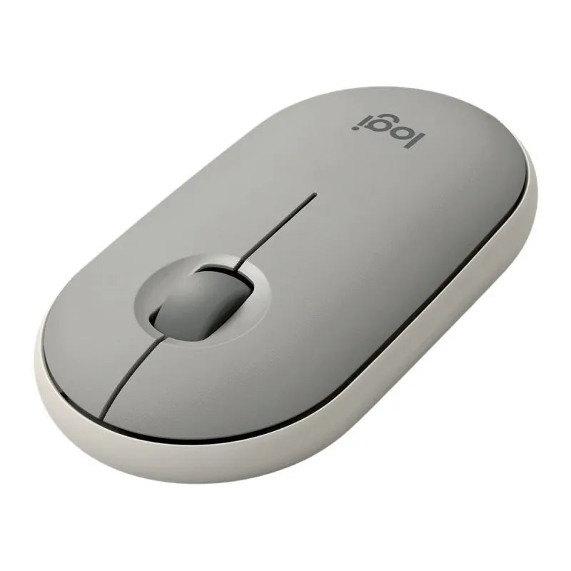 logitech pebble wireless mouse, sand, m350 image2