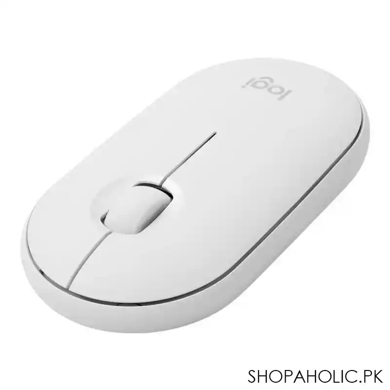 logitech pebble wireless mouse, white, m350 image2