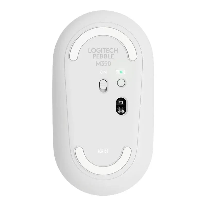 logitech pebble wireless mouse, white, m350 image3