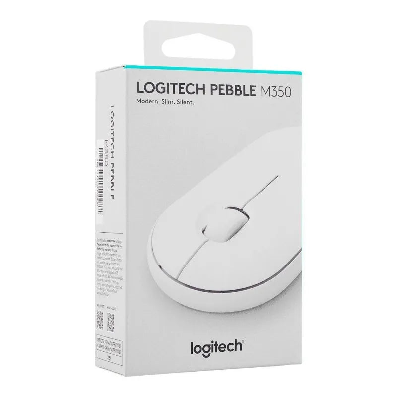 logitech pebble wireless mouse, white, m350 image5