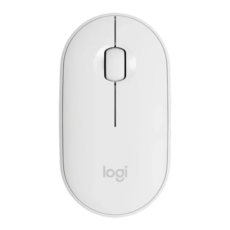 logitech pebble wireless mouse, white, m350 main image