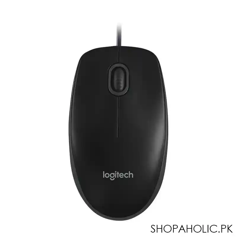 logitech plug and play usb combo keyboard & mouse, black, mk120, 920 002586 image2