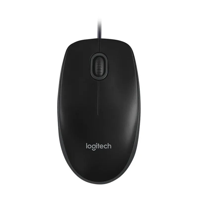 logitech plug and play usb combo keyboard & mouse, black, mk120, 920 002586 image2