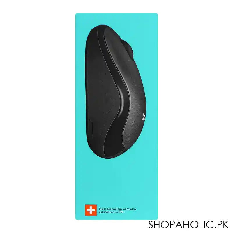 Logitech Silent Touch Wireless Mouse, 90% Noise Reduction, 18M Battery Life, M220, 910-004885 - Image 4