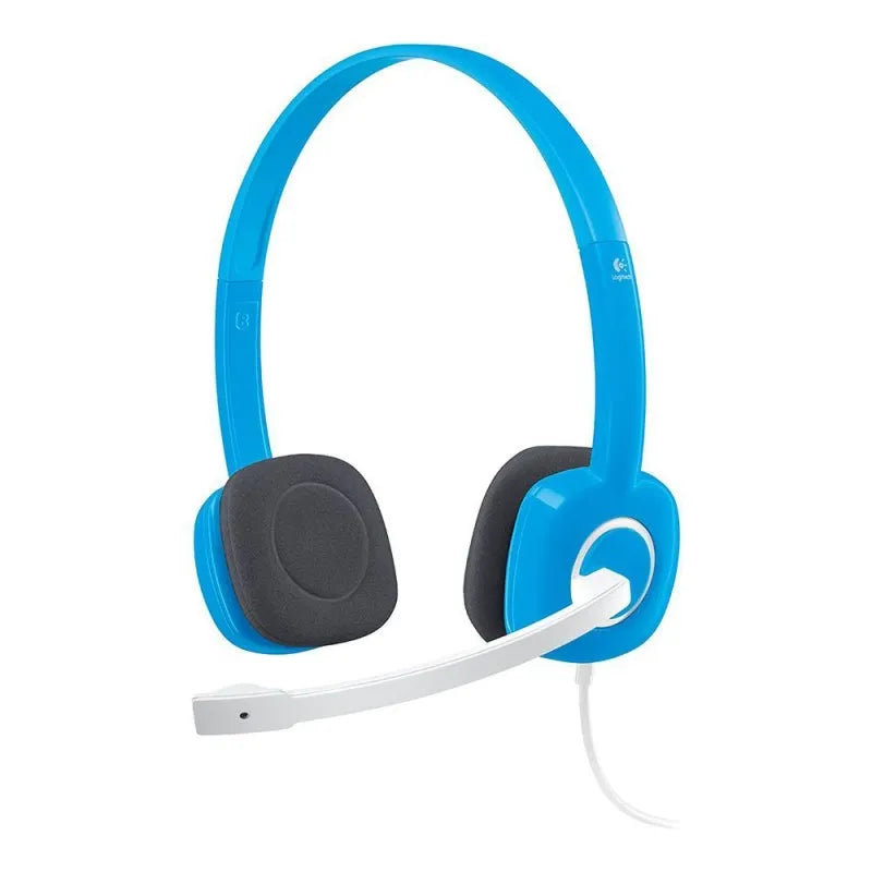 logitech stereo headset, blue, h150, 981 000454 main image