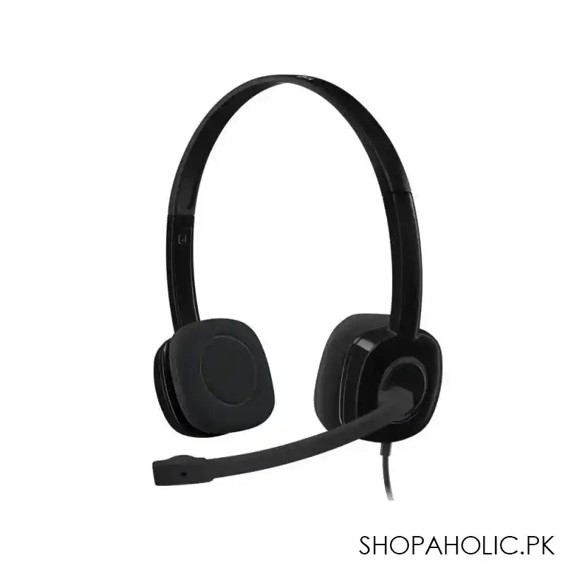 logitech stereo headset, h151 main image