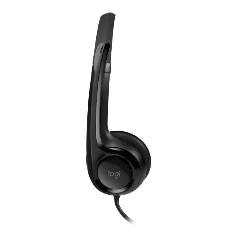 logitech usb computer headset, black, h390, 981 000485 image3