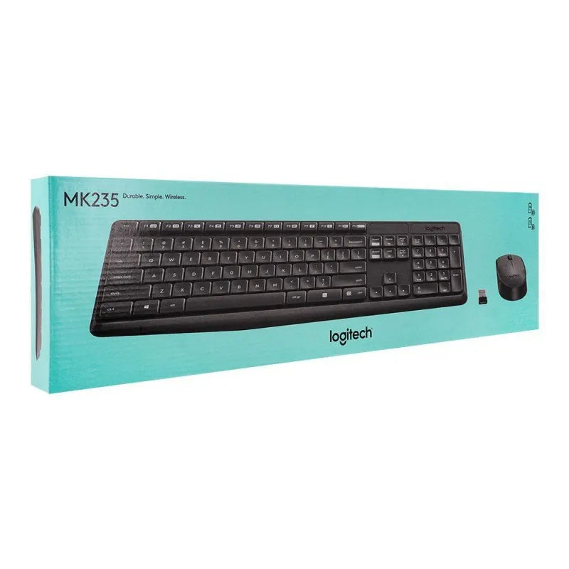 logitech wireless keyboard and mouse combo, mk 235, 920 007937 image2