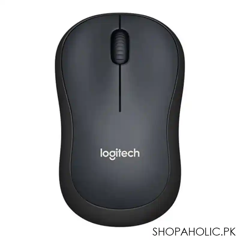 logitech wireless mouse, black, m 221 main image