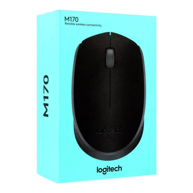 logitech wireless mouse, black, m170 image2