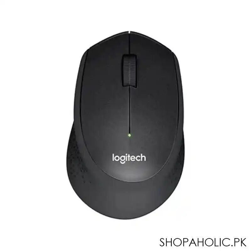 logitech wireless mouse, black, m331 main image