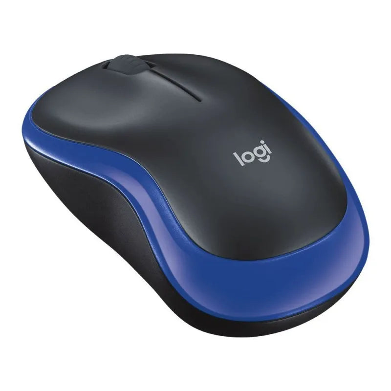 logitech wireless mouse, blue, m185, 910 002502 main image