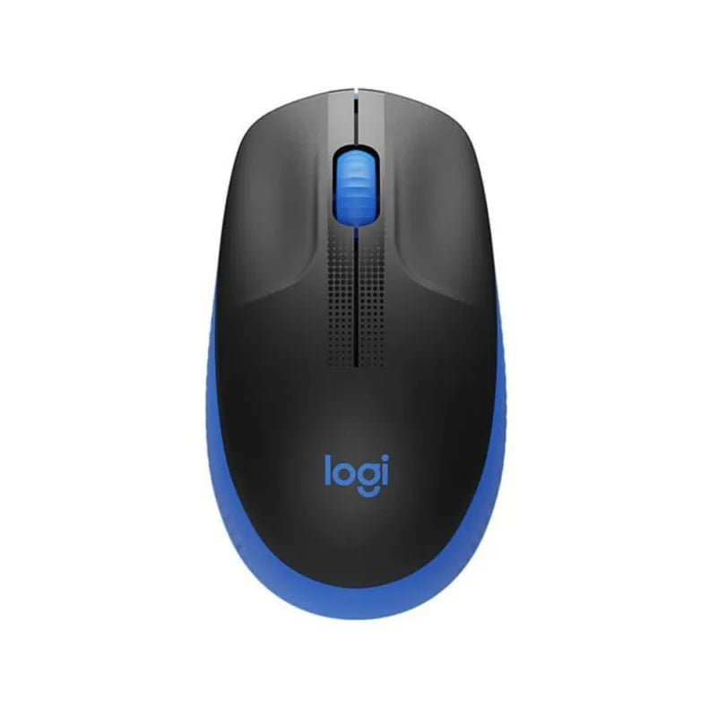 logitech wireless mouse, blue, m190, 910 005914 main image