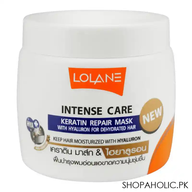 Lolane Intense Care Keratin Repair Hair Mask, 200g - Main Image