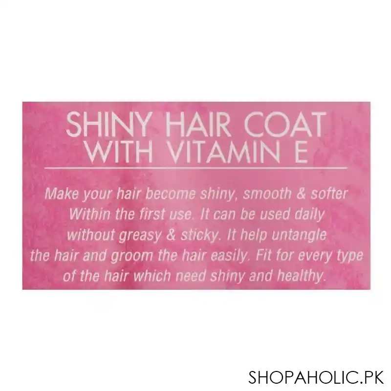 lolane shiny hair coat, with vitamin e, 30ml image4