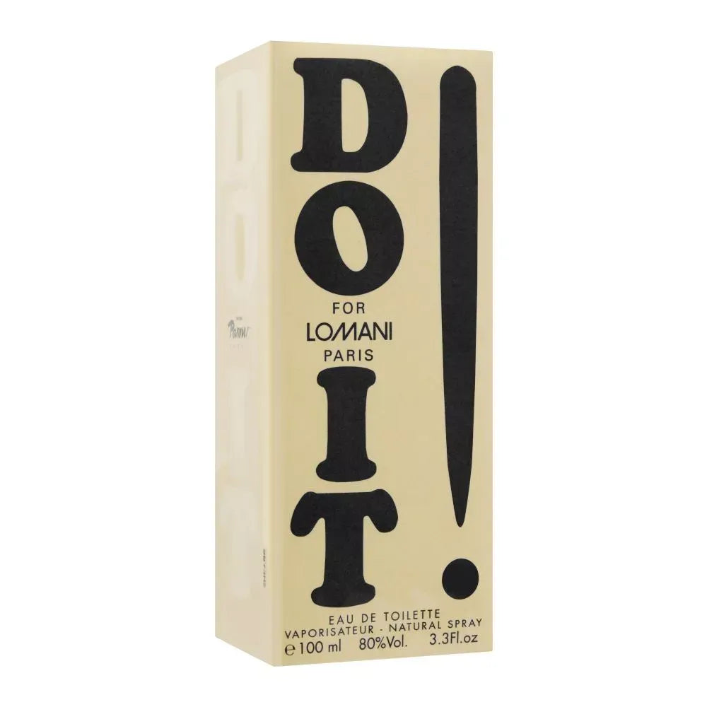 lomani do it eau de toilette, fragrance for men, 100ml image2