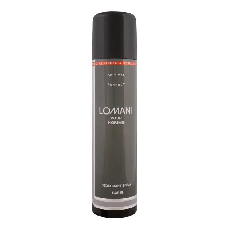 lomani pour homme body spray, 250ml main image