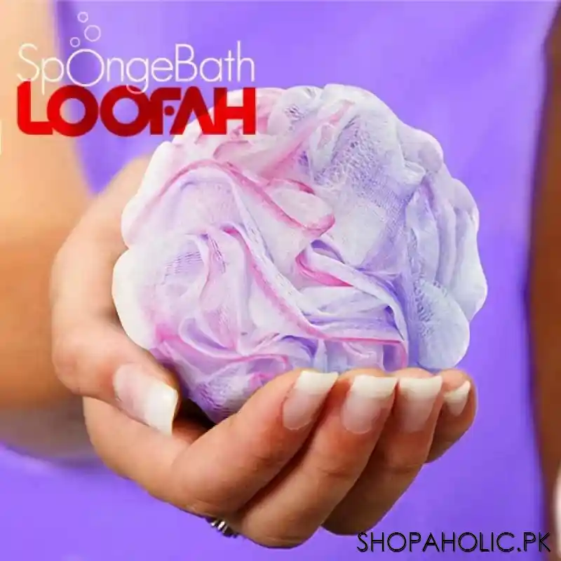 loofah bath sponge main image