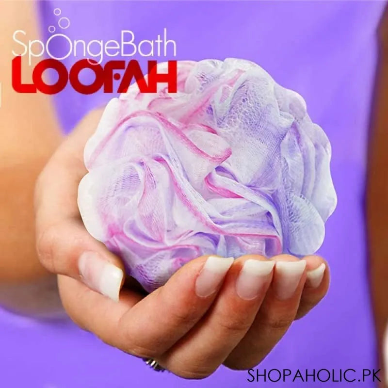 loofah bath sponge main image