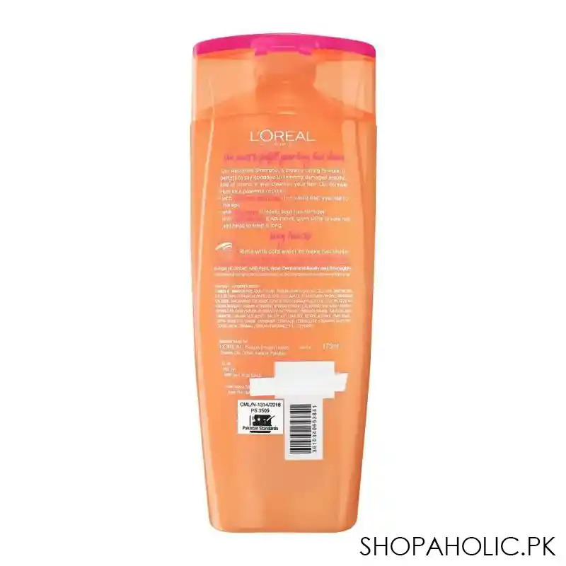 l'oreal paris dream long restoring shampoo, weakened long hair, 175ml image3