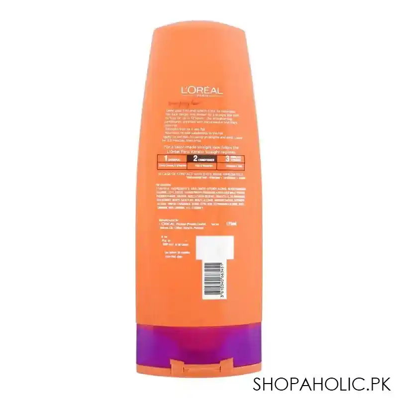 l'oreal paris elvive dream long straight 72h straightening keratin conditioner, 175ml image5