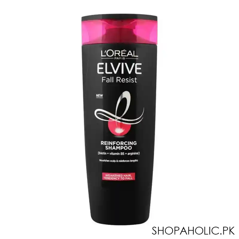 l'oreal paris elvive fall resist reinforcing shampoo, 360ml main image