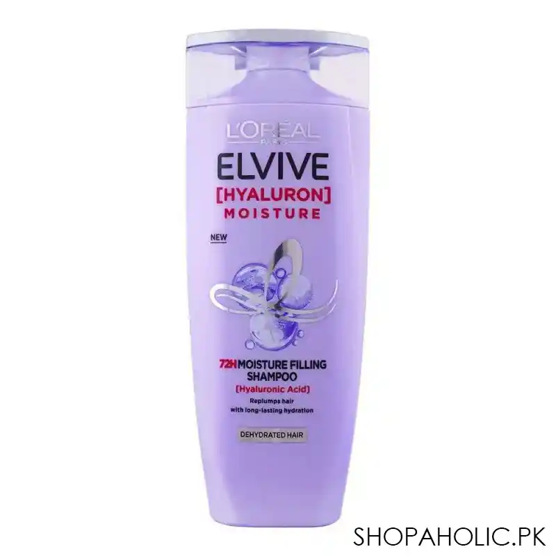 l'oreal paris elvive hyaluron moisture 72h moisture filling shampoo, 175ml image2