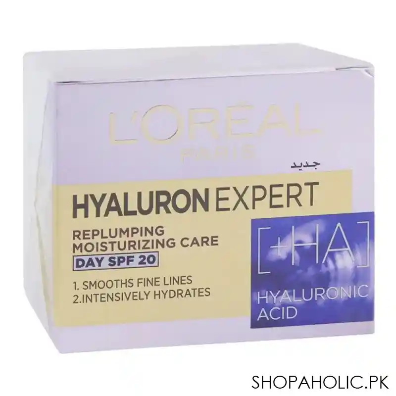 l'oreal paris hyaluron expert replumping moisturizing care day cream, spf 20, 50ml image4