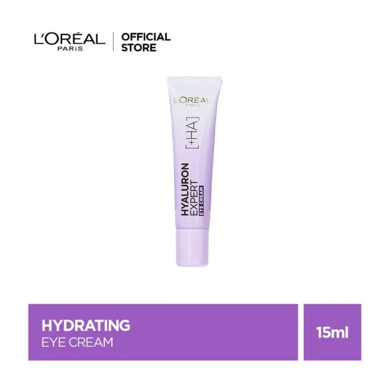 l'oreal paris hyaluron expert replumping moisturizing care eye cream, 15ml image2