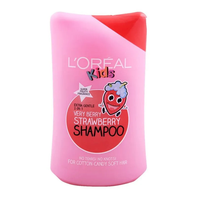 l'oreal paris kids very berry strawberry shampoo, 250ml main image