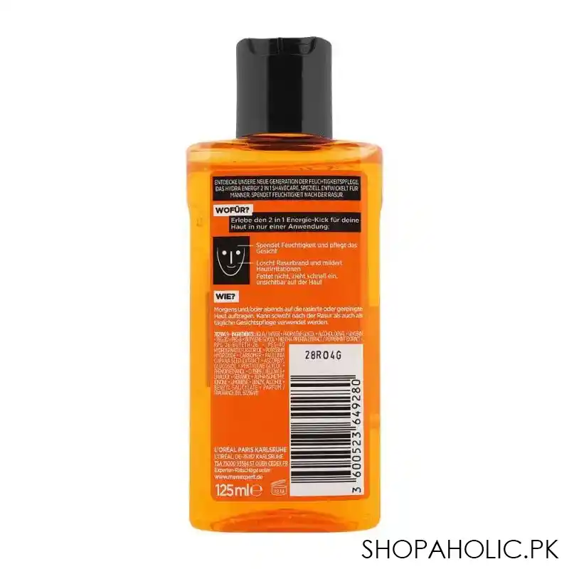 l'oreal paris men expert hydra energy 2in1 shave care, 125ml image2