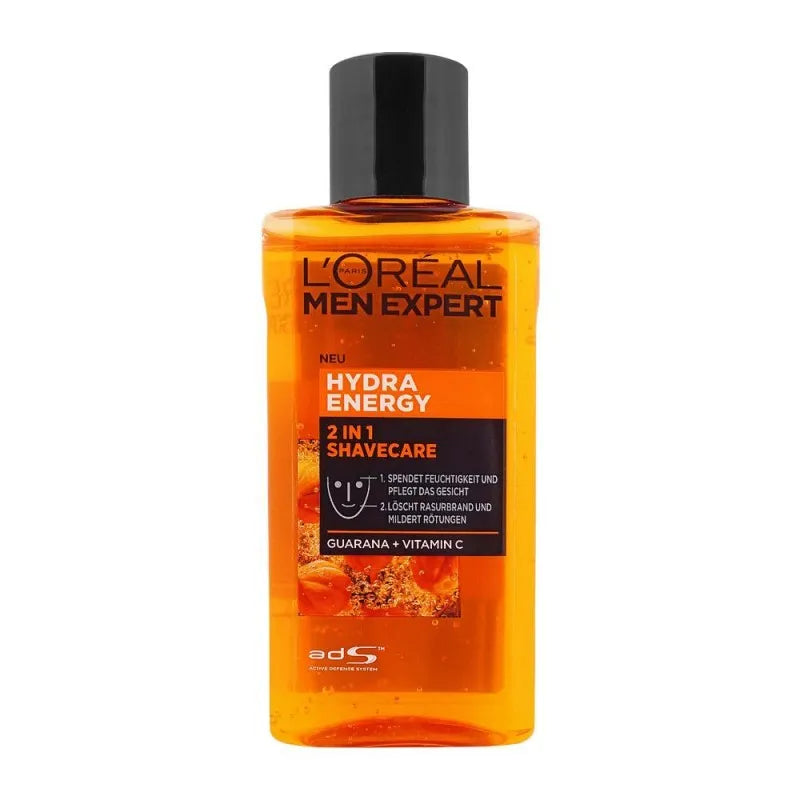 l'oreal paris men expert hydra energy 2in1 shave care, 125ml main image