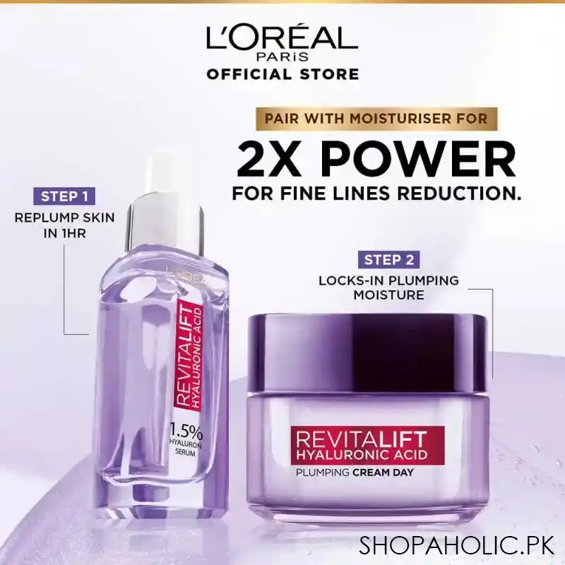 l'oreal paris revitalift hyaluronic acid serum, 15ml image6