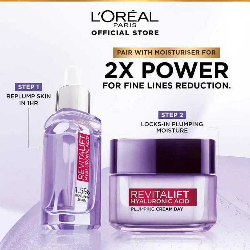 l'oreal paris revitalift hyaluronic acid serum, 15ml image6