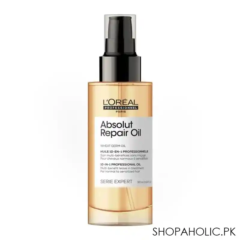 l'oreal professionnel serie expert wheat germ oil absolut repair oil, 90ml image6