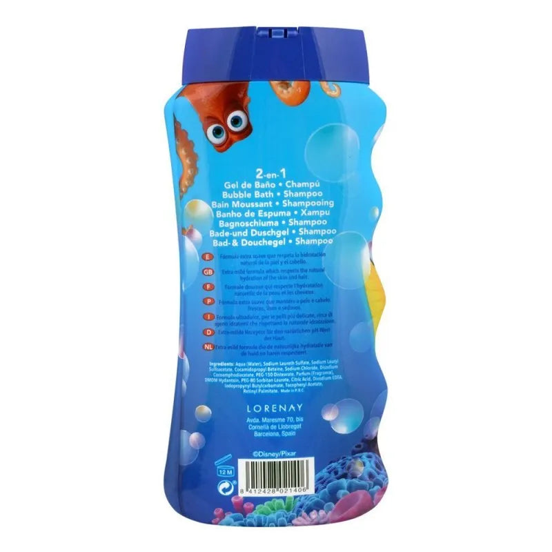 lorenay finding dory bubble bath + shampoo, 475ml image2